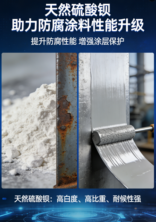 河南鑫合:硫酸钡源头直供,赋能防腐涂料提质增效